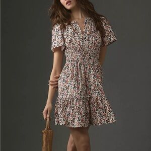 NWT Maeve Somerset Mini Dress in Pink Size M